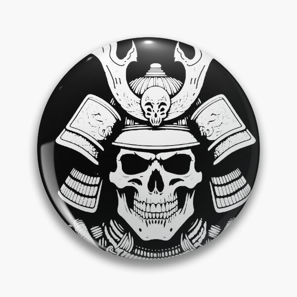 Item preview, Terrifying Samurai Skull designed and sold by Brexmore3.
