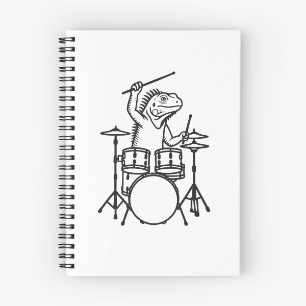 Item preview, Funny Iguana Drummer Drumming Drums Music Lover Boys Girls designed and sold by rafaeltto.