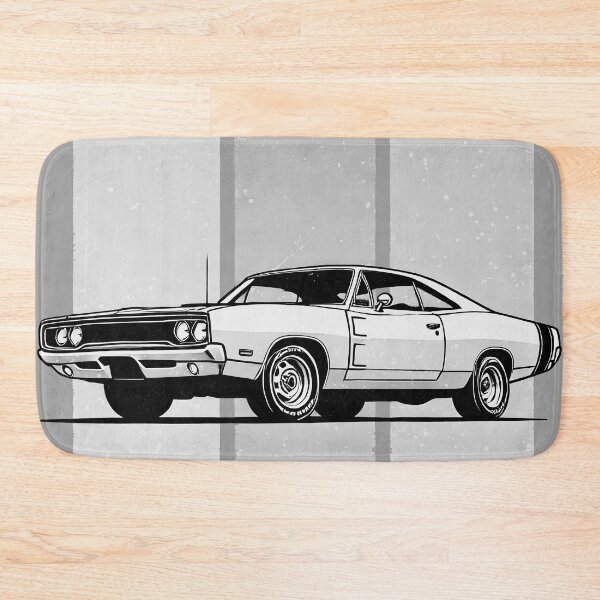 Item preview, Muscle Car Vintage Muscle Guy designed and sold by CreepyCornerArt.