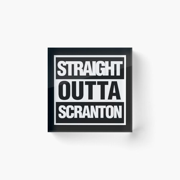 Item preview, Straight Outta Scranton Parody designed and sold by elhefe.