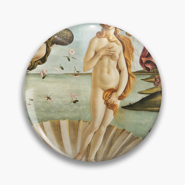 Item preview, Sandro Botticelli's The Birth of Venus (1485) aesthetic painting designed and sold by stevepmp.