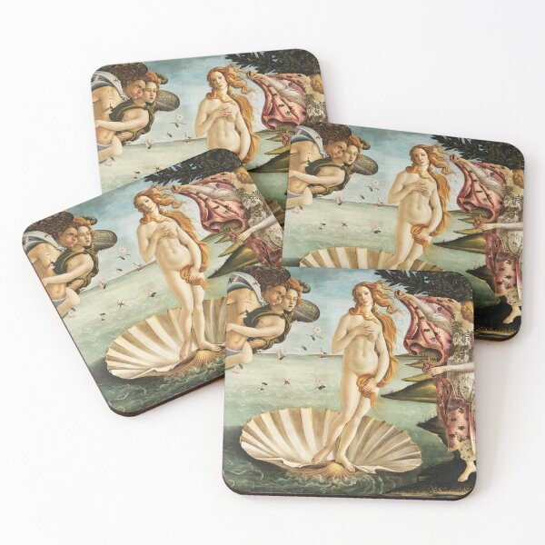 Item preview, Sandro Botticelli's The Birth of Venus (1485) aesthetic painting designed and sold by stevepmp.