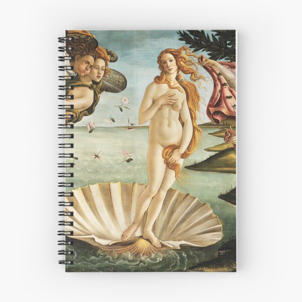 Item preview, Sandro Botticelli's The Birth of Venus (1485) aesthetic painting designed and sold by stevepmp.