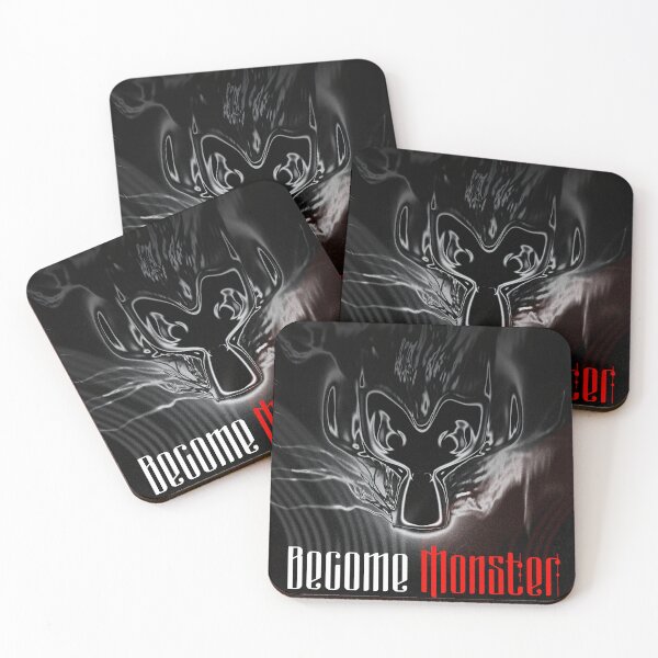 Item preview, Become Monster – Glitched Demon Face Graphic Tee designed and sold by Driftees027.