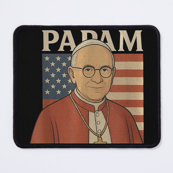 Item preview, Habemus Papam Pope Leo XIV American Flag designed and sold by Celestia1l24.