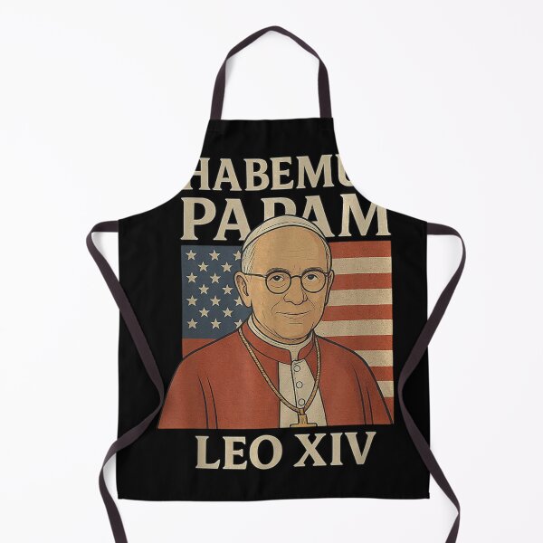 Item preview, Habemus Papam Pope Leo XIV American Flag designed and sold by Celestia1l24.