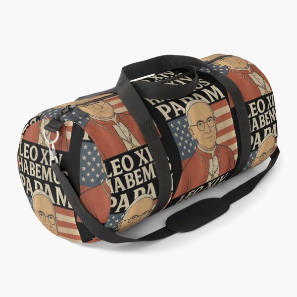 Item preview, Habemus Papam Pope Leo XIV American Flag designed and sold by Celestia1l24.