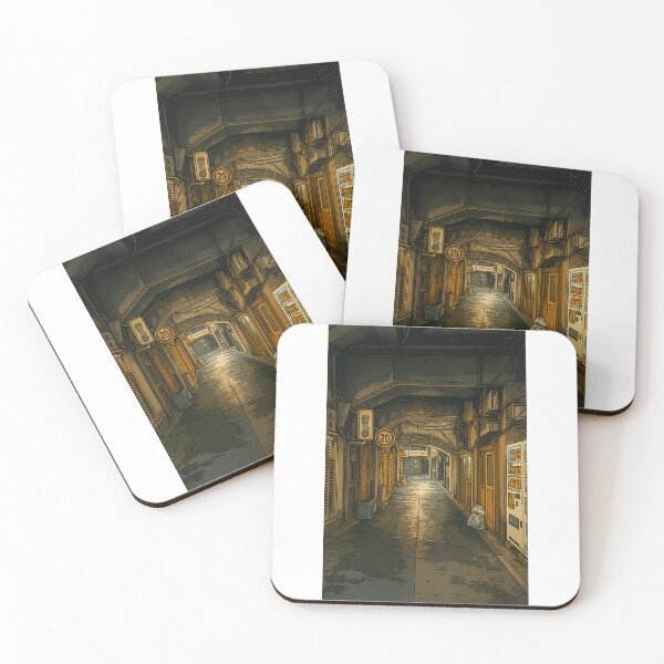 Item preview, Retro Alleyway Art | Nostalgic Urban Passage - Tokyo Backstreets designed and sold by GEEEN.