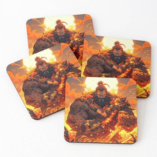 Item preview, Fire Titan – Wrath of the Sun Warrior designed and sold by SuperNovaDesigns.