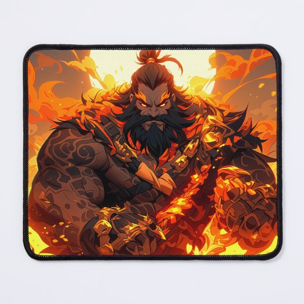 Item preview, Fire Titan – Wrath of the Sun Warrior designed and sold by SuperNovaDesigns.