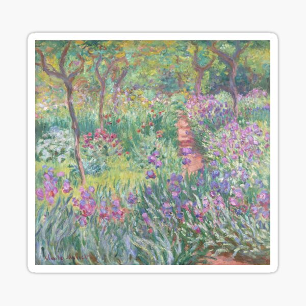 Aperçu de l'œuvre Le Jardin de l'artiste à Giverny (1900) de Claude Monet créée et vendue par stevepmp.