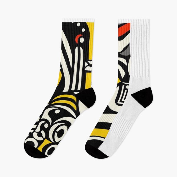 Item preview, "Bold Cubist Composition – Fernand Léger Inspired Art" designed and sold by TwoDotsStudio.
