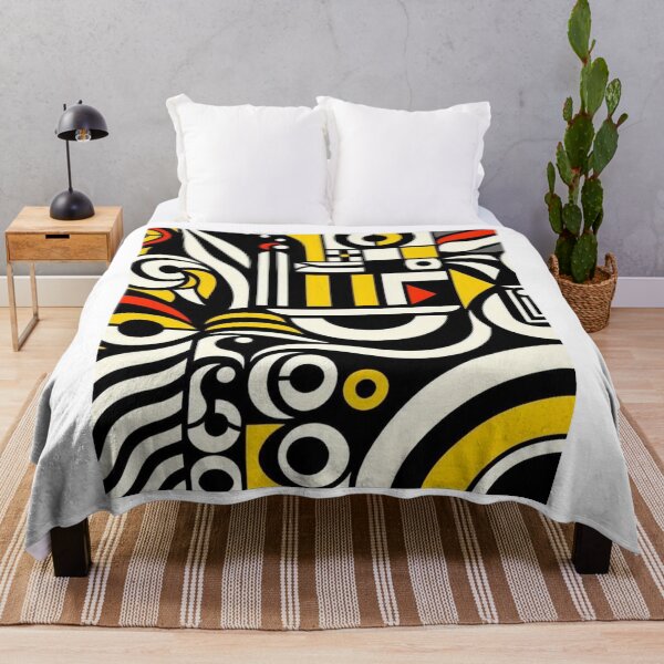 Item preview, Composición cubista audaz: arte inspirado en Fernand Léger designed and sold by TwoDotsStudio.