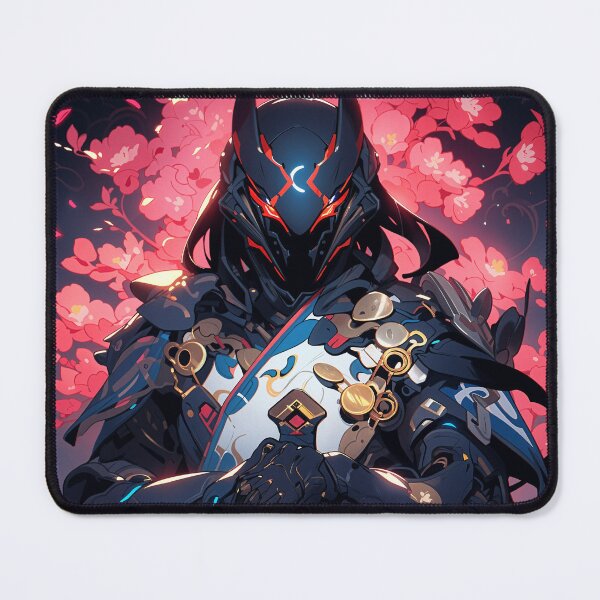 Item preview, Cyber Samurai – Blade of the Blooming Moon designed and sold by SuperNovaDesigns.