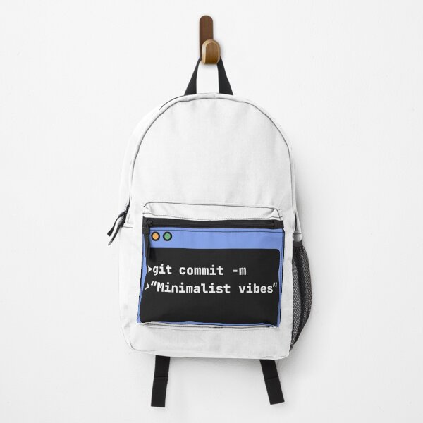 Item preview, Git Commit Minimalist Coding Aesthetic designed and sold by Code  Monkeys.
