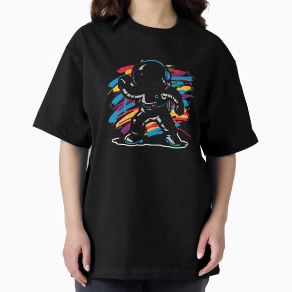 Item preview, Hip-Hop B-Boy Astronaut – Cartoon Breakdancer Space Style with Graffiti Vibes designed and sold by LoliDesignShop.