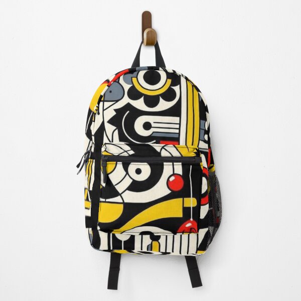 Item preview, "Bold Cubist Composition – Fernand Léger Inspired Art" designed and sold by TwoDotsStudio.