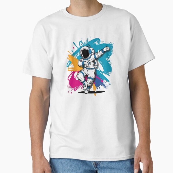 Item preview, Hip-Hop B-Boy Astronaut – Breakdance Street Art Space Style with Graffiti designed and sold by LoliDesignShop.