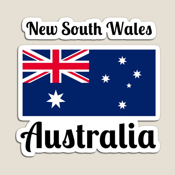 Item preview, New South Wales Australia - Stylish Prints, designed and sold by Fleetwood1994.