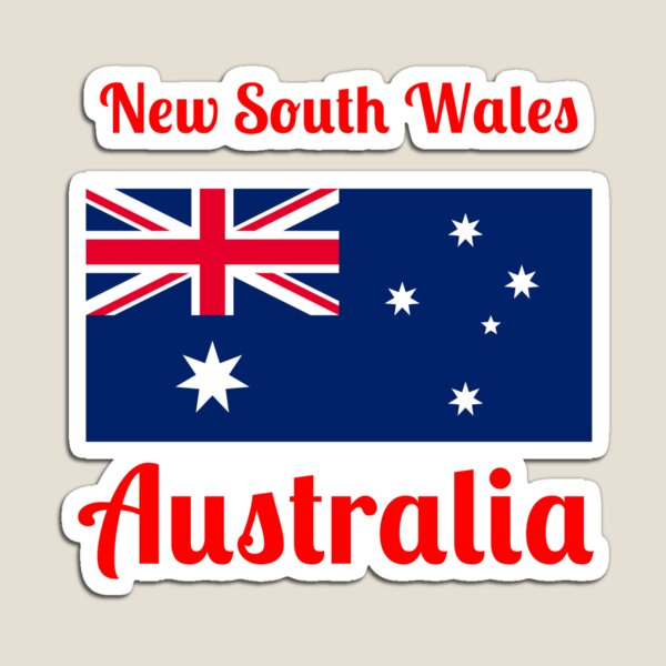 Item preview, New South Wales Australia - Stylish Prints, designed and sold by Fleetwood1994.