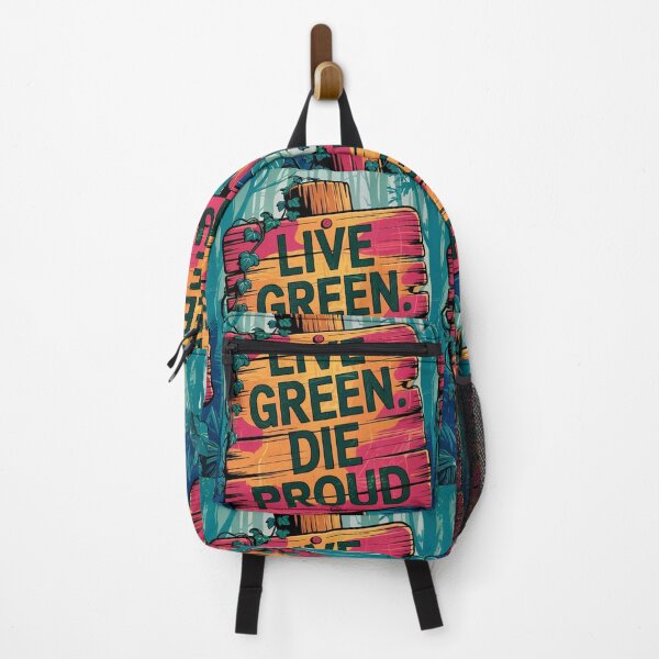 Item preview, Live Green. Die Proud. designed and sold by Elviqus Shop.