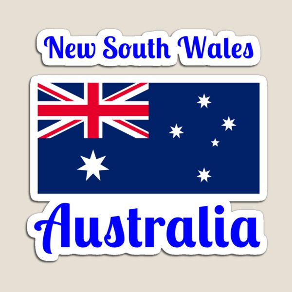 Item preview, New South Wales Australia - Stylish Prints, designed and sold by Fleetwood1994.