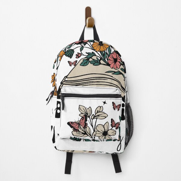Item preview, Blooming With Every Chapter – Floral Book Lover Design designed and sold by Broken Minimalister.