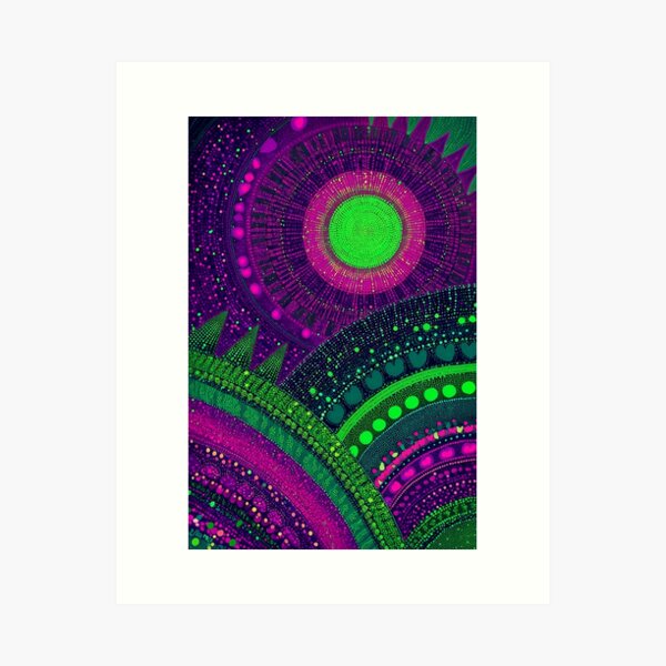 Vista previa del artículo con la obra «Lámpara vintage Groovy 2065», diseñado y vendido por nikoart001.