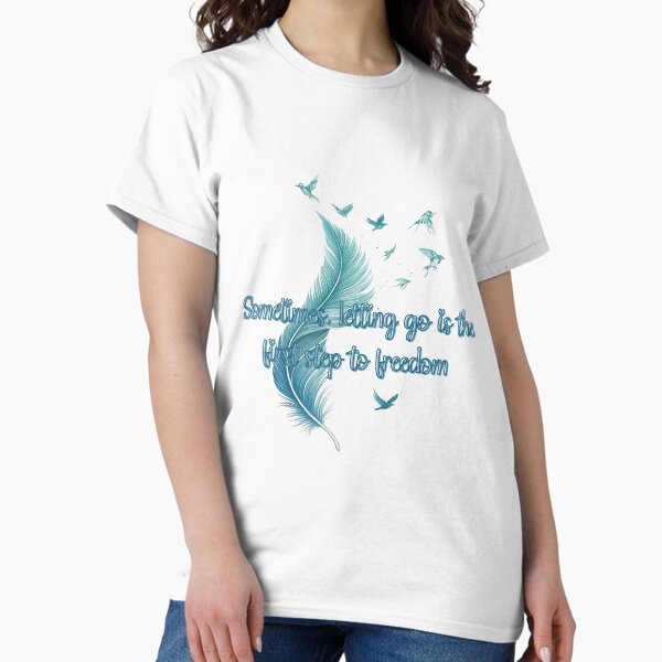 Item preview, Sometimes, letting go is the first step to freedom designed and sold by KBcreativestudioShop.
