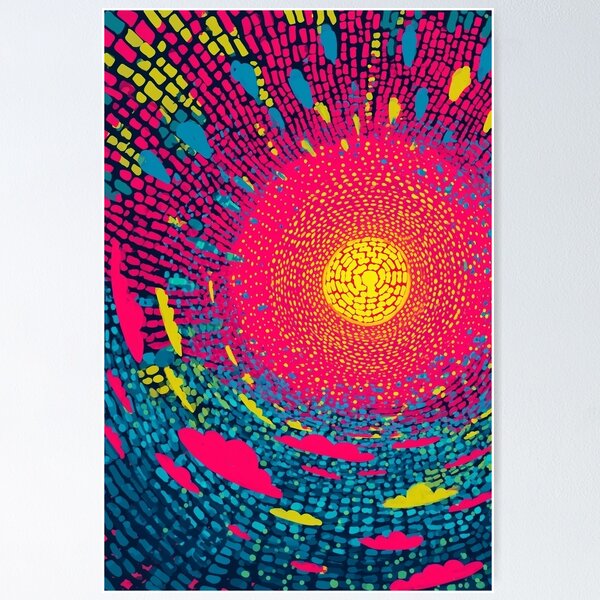 Item preview, 2074 Groovy Vintage Light designed and sold by nikoart001.
