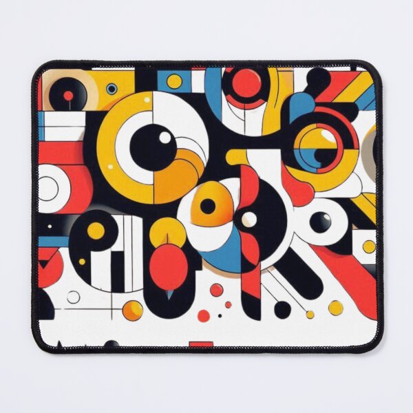 Item preview, "Bold Cubist Composition – Fernand Léger Inspired Art" designed and sold by TwoDotsStudio.