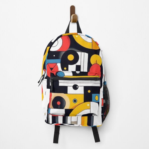 Item preview, "Bold Cubist Composition – Fernand Léger Inspired Art" designed and sold by TwoDotsStudio.