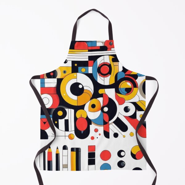 Item preview, "Bold Cubist Composition – Fernand Léger Inspired Art" designed and sold by TwoDotsStudio.