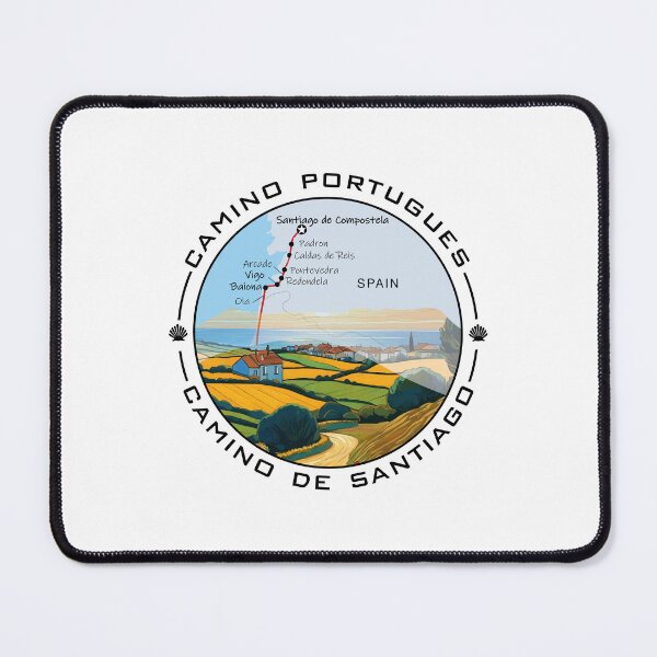 Item preview, camino de santiago- camino portugues -shirt or sticker or more designed and sold by designkb.