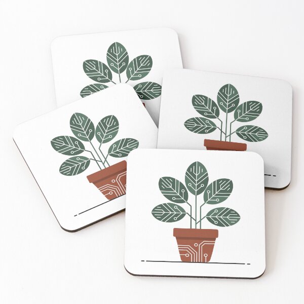 Item preview, Tech Plant: Where Nature Meets Code designed and sold by Code  Monkeys.