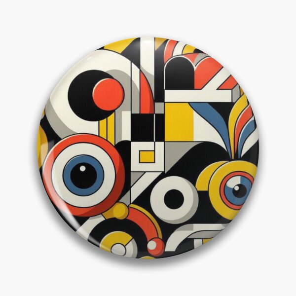 Item preview, "Bold Cubist Composition – Fernand Léger Inspired Art" designed and sold by TwoDotsStudio.