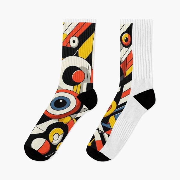 Item preview, "Bold Cubist Composition – Fernand Léger Inspired Art" designed and sold by TwoDotsStudio.
