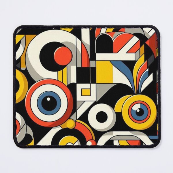 Item preview, "Bold Cubist Composition – Fernand Léger Inspired Art" designed and sold by TwoDotsStudio.