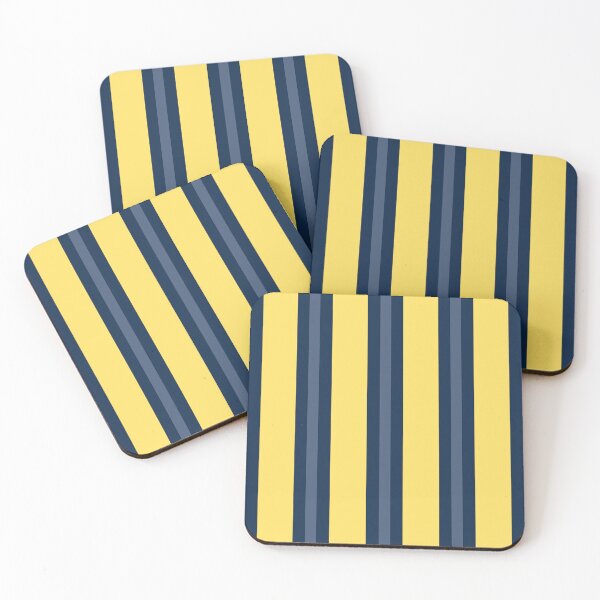 Item preview, Yellow and Blue Summer Stripes designed and sold by OneThreeSix.