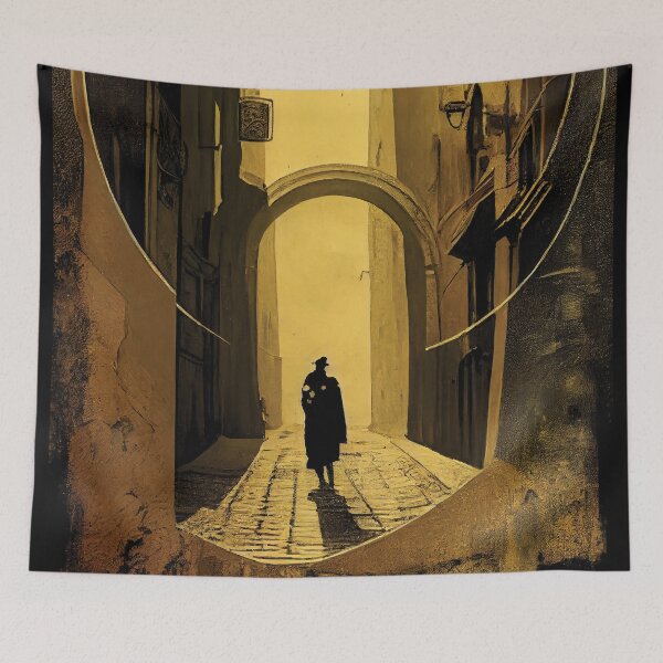 Item preview, Timeless Celestial Street Echoes designed and sold by ShadowAndSlate.