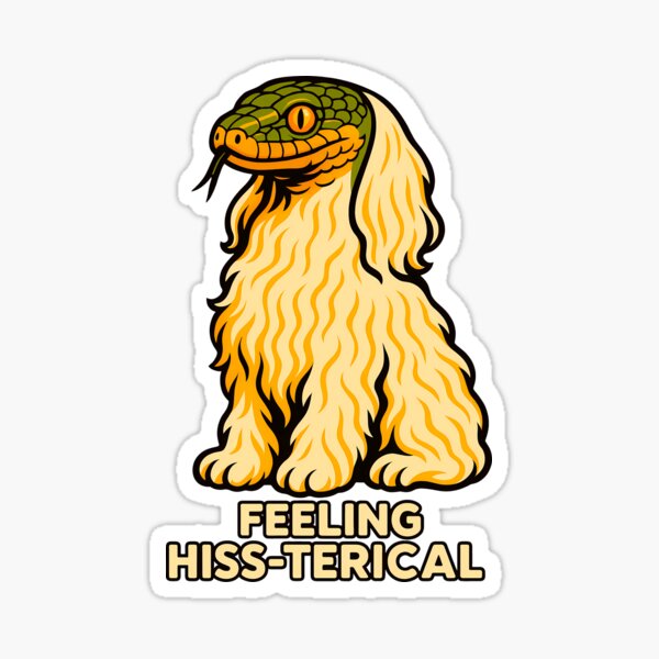 Item preview, Feeling Hiss-terical Reptile Lovers designed and sold by BrBrDesign.