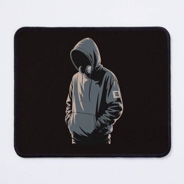 Item preview, Introvert Figure with Headphones – Quiet but Strong Apparel Art designed and sold by Slavicsoul.