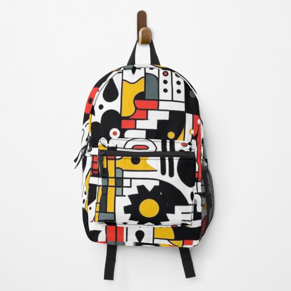 Item preview, "Bold Cubist Composition – Fernand Léger Inspired Art" designed and sold by TwoDotsStudio.