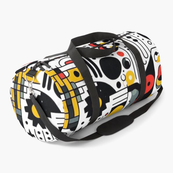 Item preview, "Bold Cubist Composition – Fernand Léger Inspired Art" designed and sold by TwoDotsStudio.