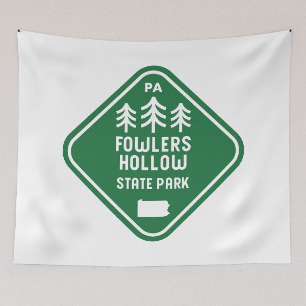 Item preview, Fowlers Hollow State Park Pennsylvania Rhombus designed and sold by bivenart.