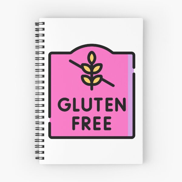 Item preview, Gluten Free Pink and Purple Wheat Symbol Crossed Out designed and sold by My Gluten Free Life UK.