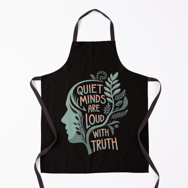 Item preview,  Quiet Minds Are Loud With Truth – Introvert Symbolic Art Tee designed and sold by Slavicsoul.