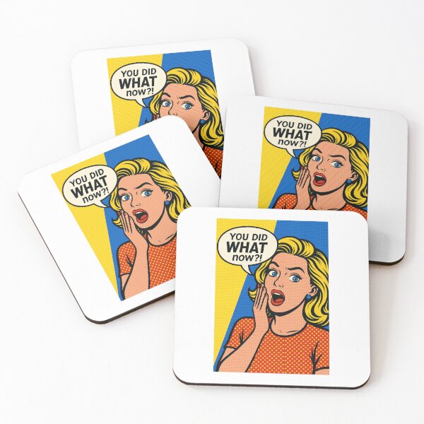Item preview, Pop art comic portrait - You did what now?! designed and sold by Priyan96.