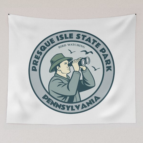 Item preview, Presque Isle State Park Pennsylvania Birdwatcher designed and sold by bivenart.