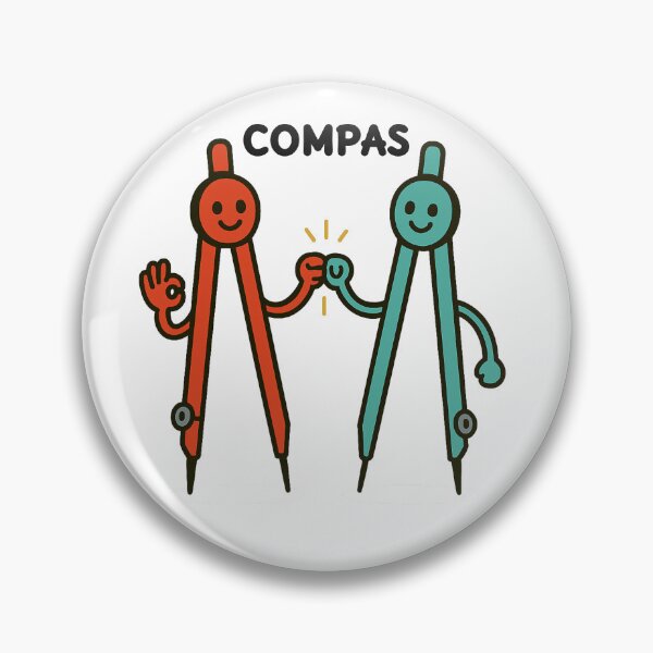 Item preview, COMPAS: Friendship at its Finest designed and sold by Geekeando.